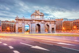 Puerta De Alcala, Madrid