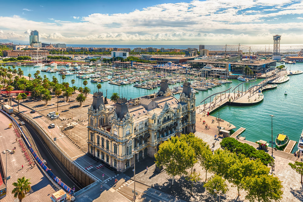 porto di barcellona port vell